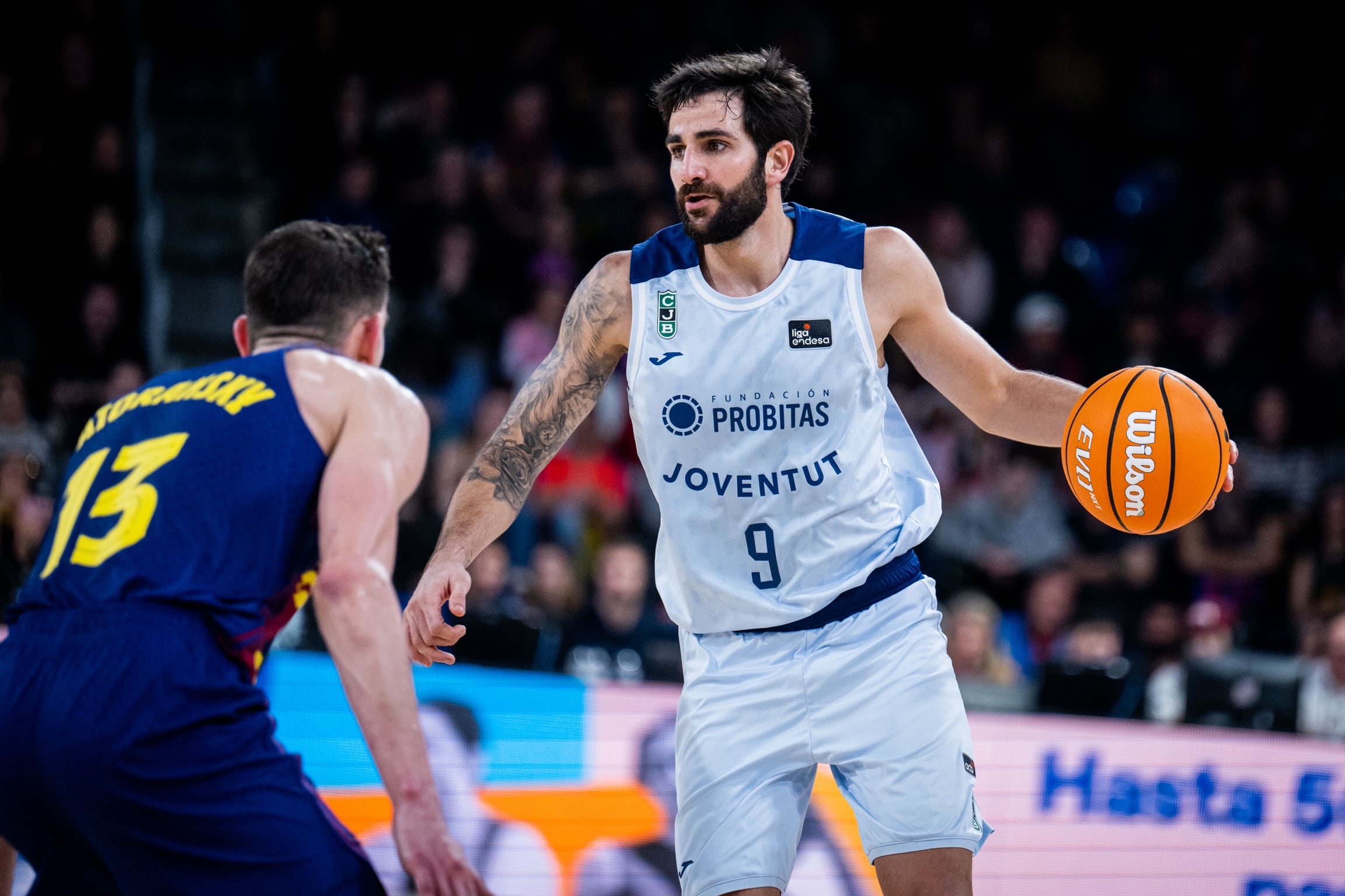 El Barça de Punter vence al Joventut (90-80) en el regreso de Ricky Rubio al Palau