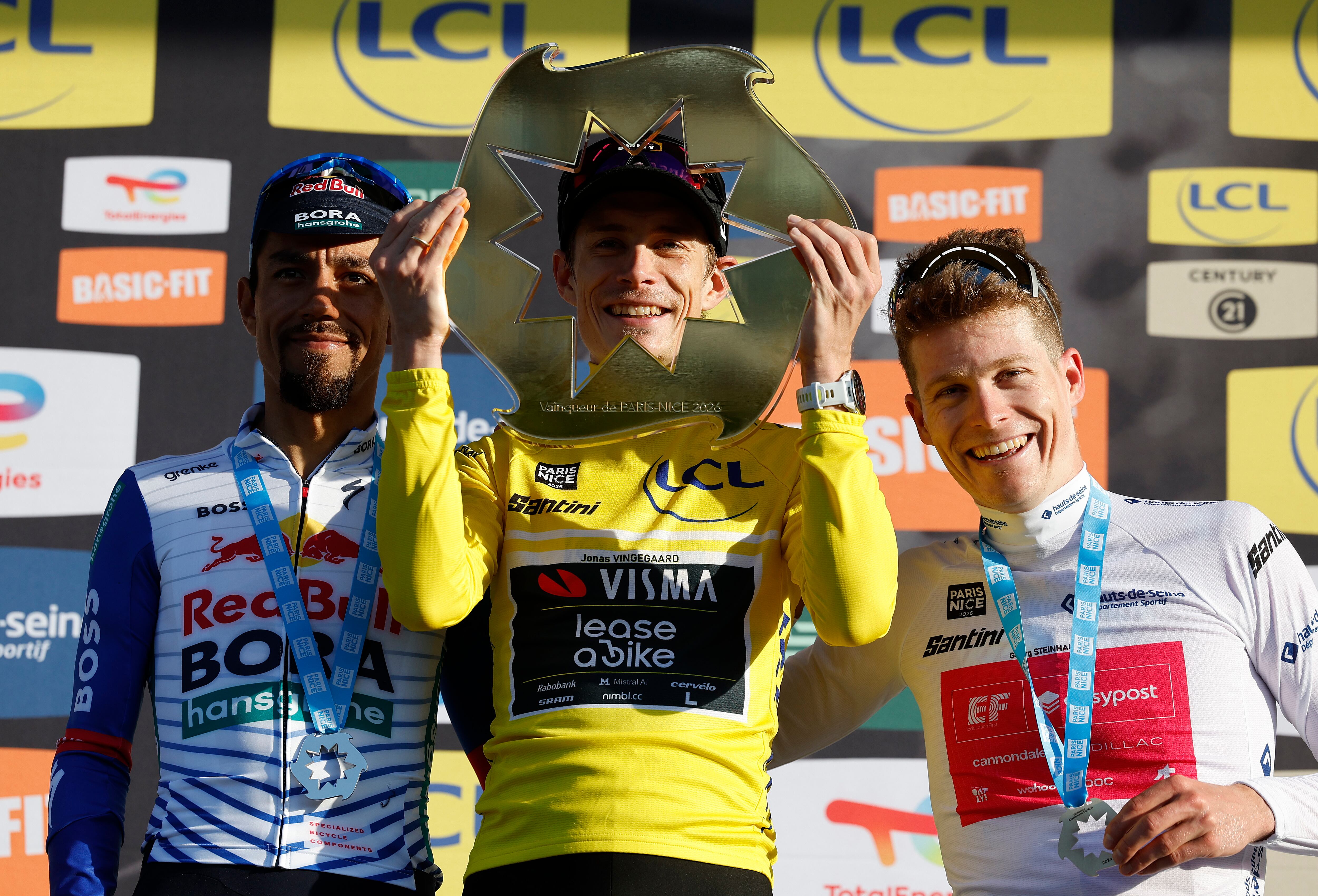 Jonas Vingegaard se corona en la París-Niza por primera vez