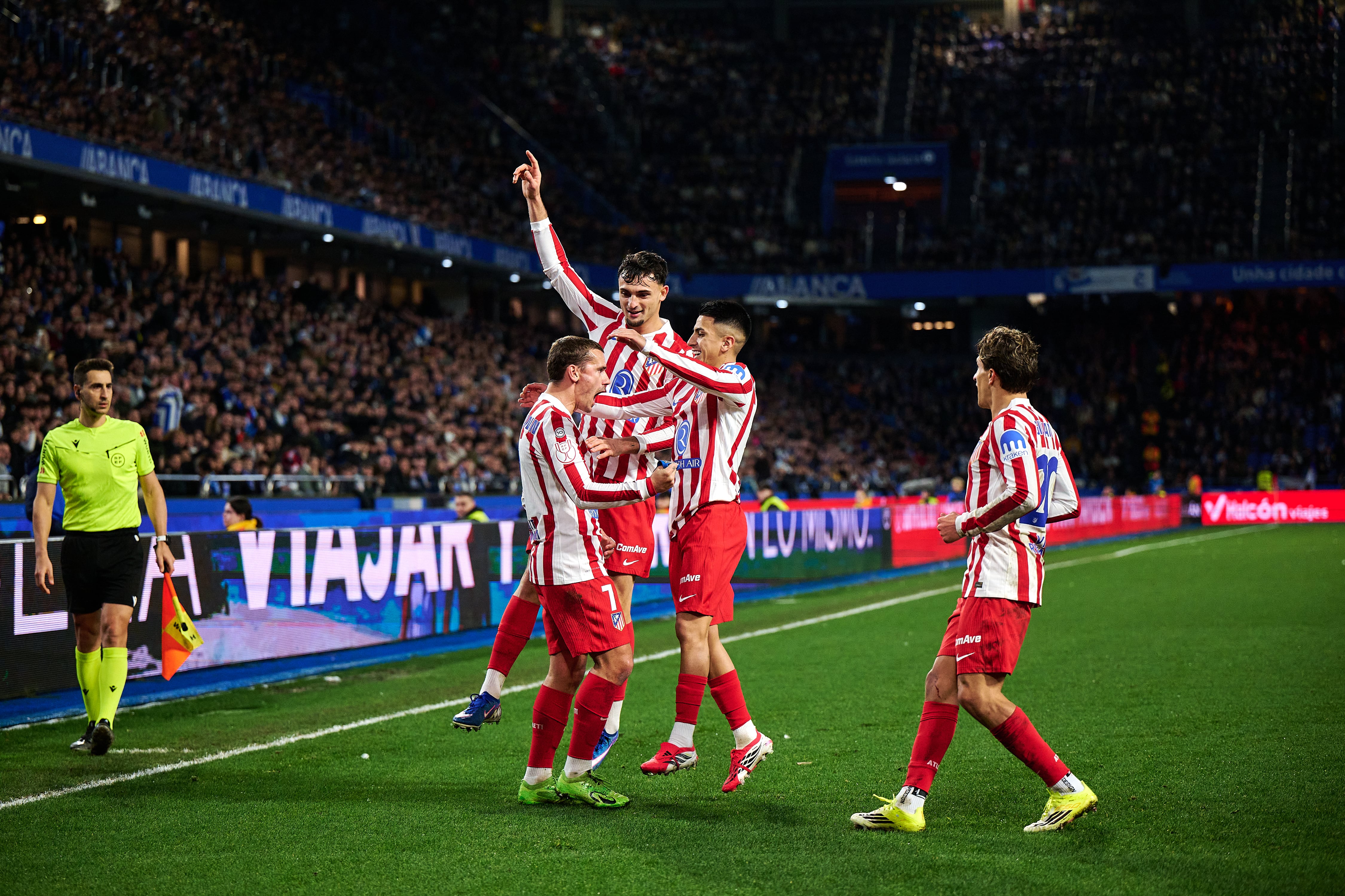 Griezmann impone su ley en Riazor