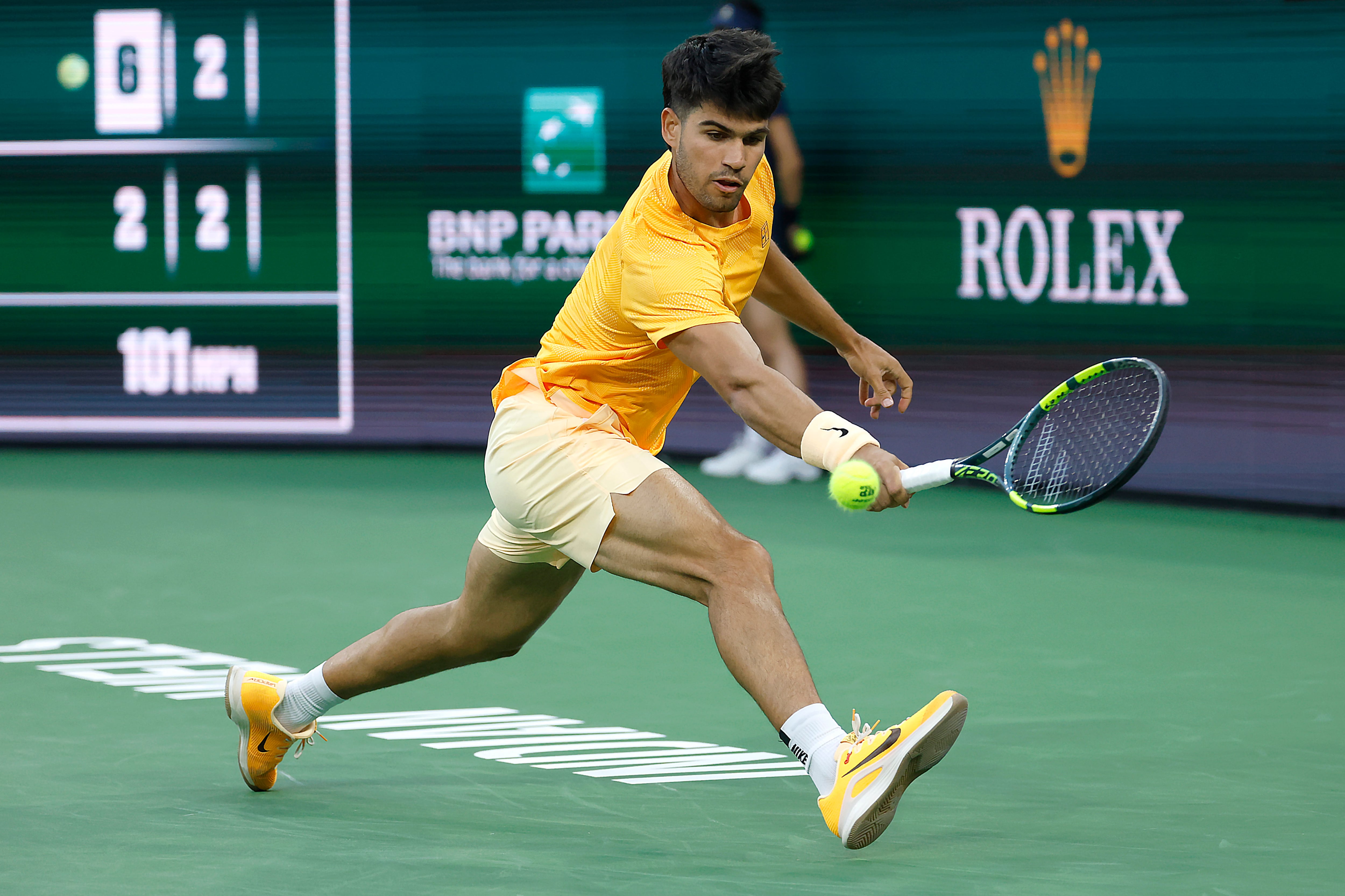 No hay freno para Alcaraz, inabordable otra vez para Dimitrov