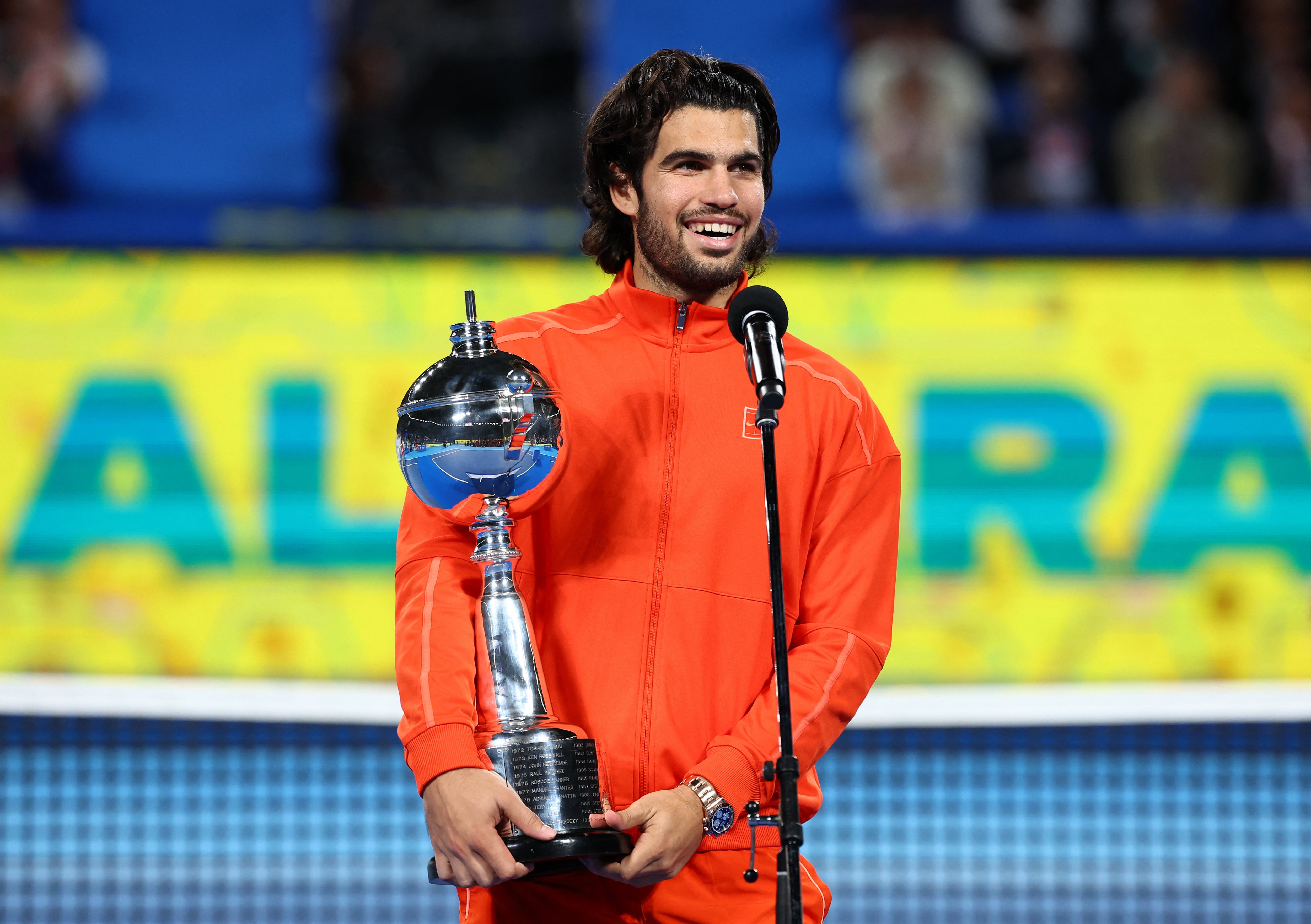 Así te hemos contado el triunfo de Carlos Alcaraz en el ATP de Tokio