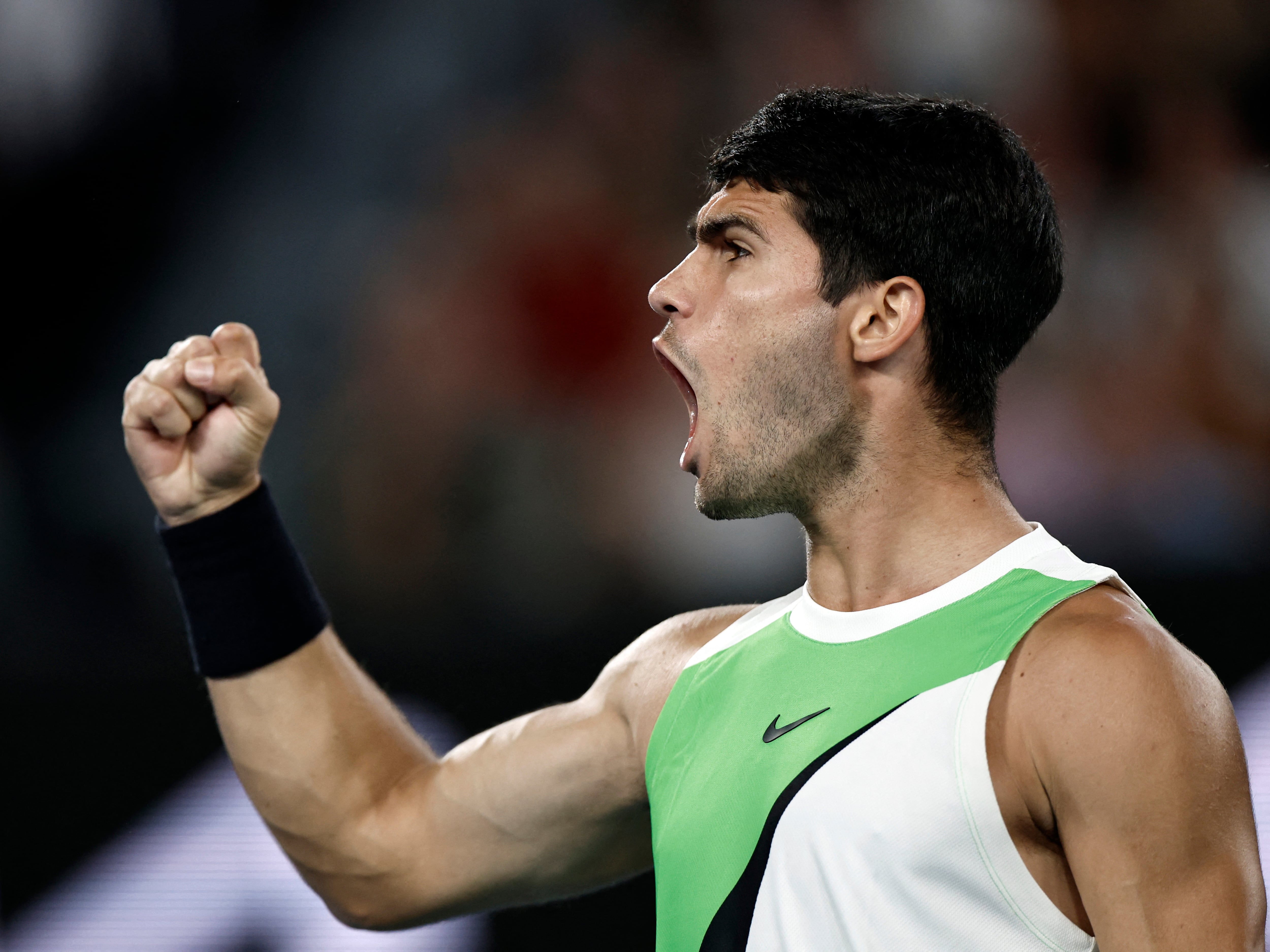 Alcaraz y su inspiración en la saga Rambo para ganar el Open de Australia: “¡Lánzate desde las montañas!”