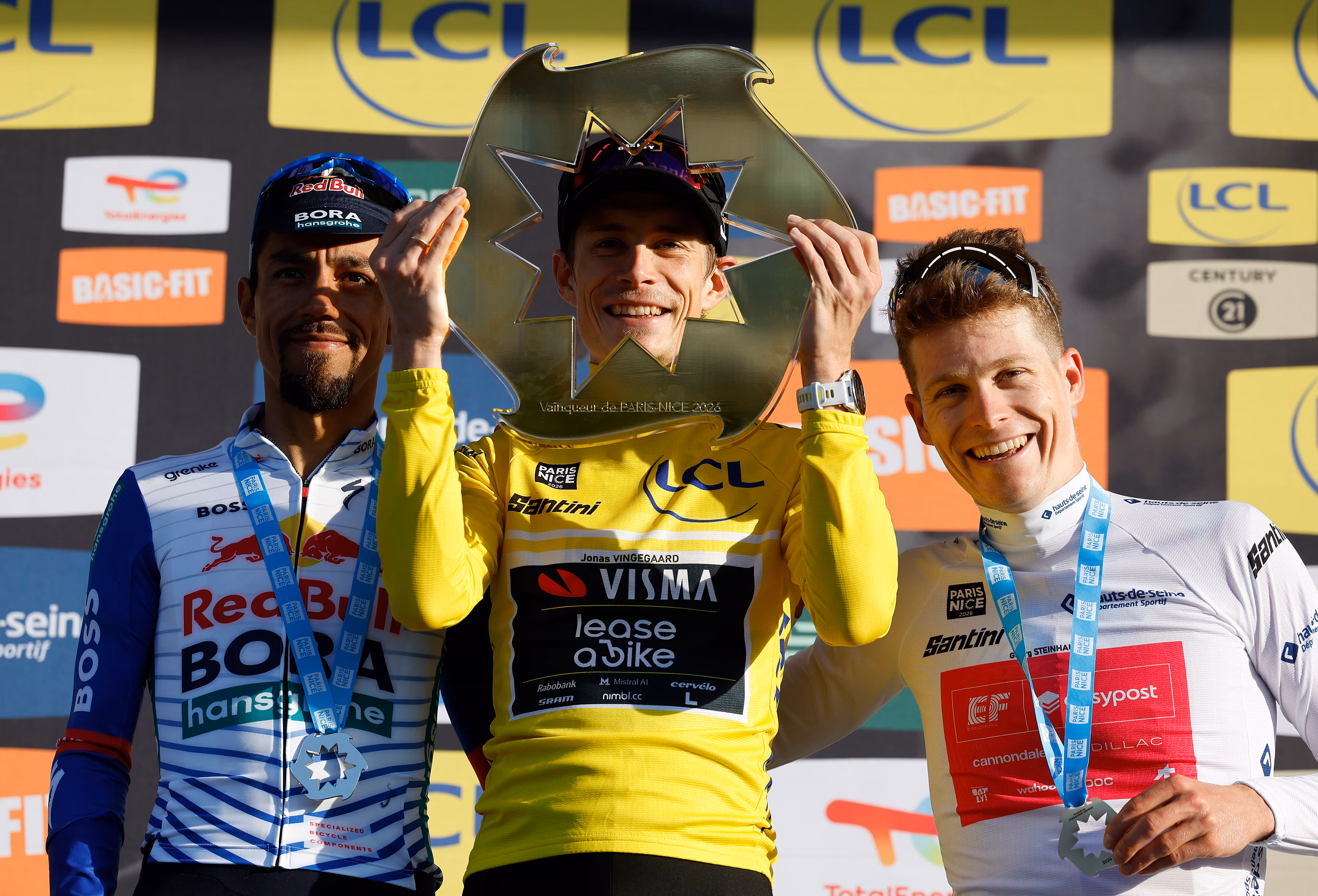 Jonas Vingegaard se corona en la París-Niza por primera vez