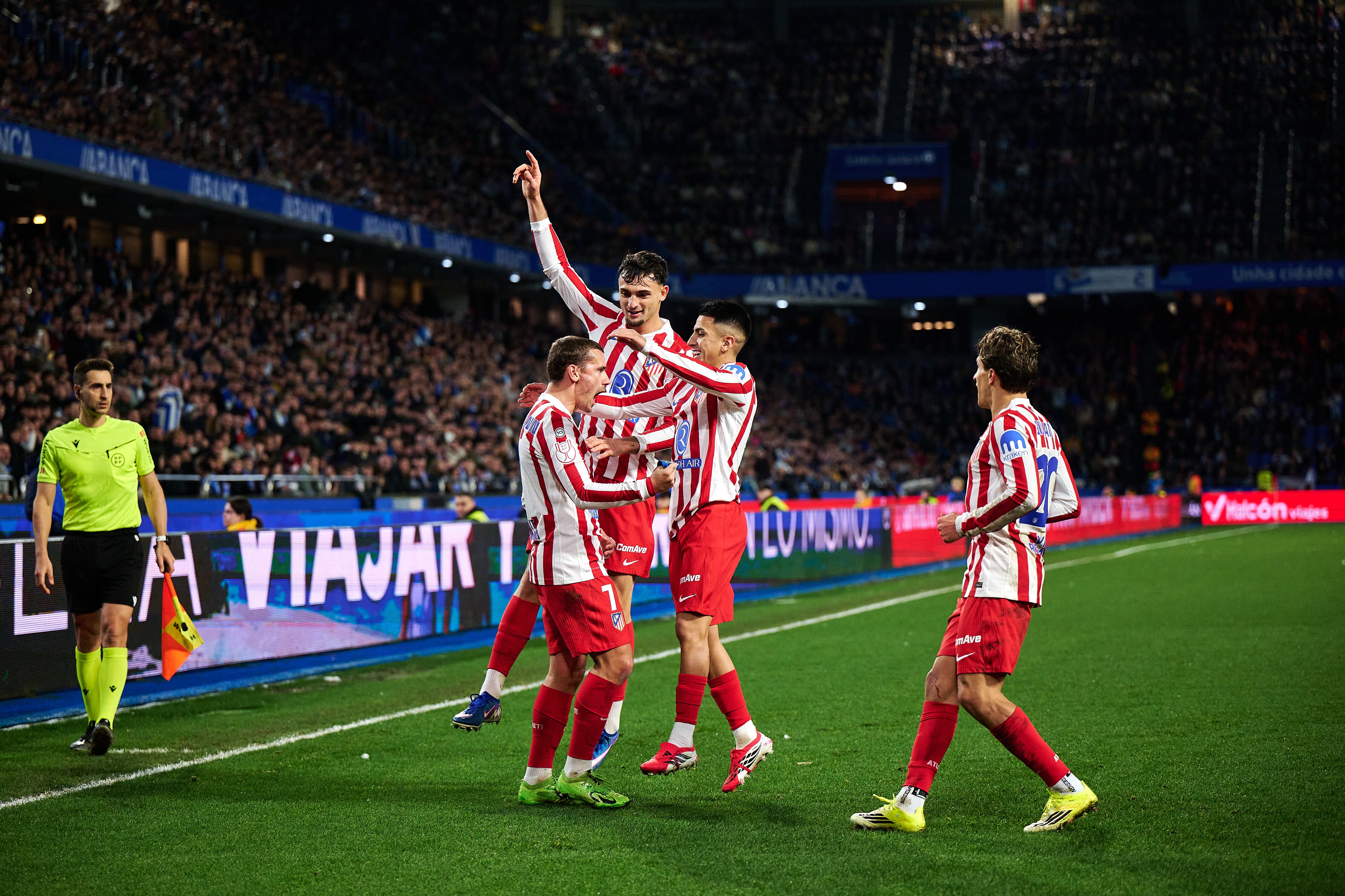 Griezmann impone su ley en Riazor